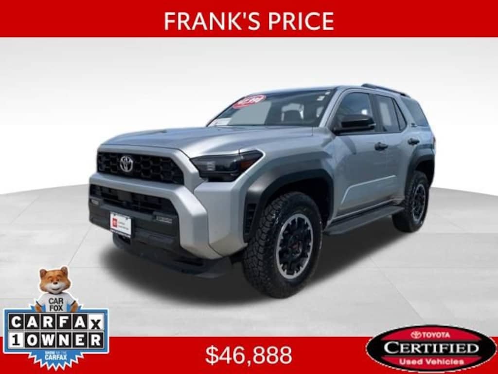Certified 2025 Toyota 4Runner TRD Off-Road SUV