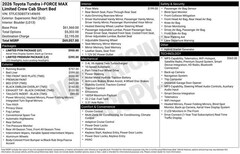 2026 Toyota Tundra i-FORCE MAX Limited LIMITED CREWMAX 5.5