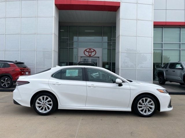 Certified 2023 Toyota Camry LE with VIN 4T1C11AK8PU084647 for sale in Joplin, MO