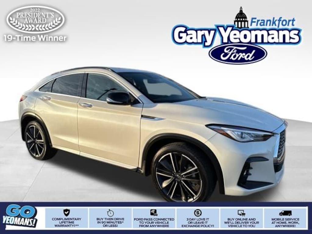 Used 2022 INFINITI QX55 LUXE SUV