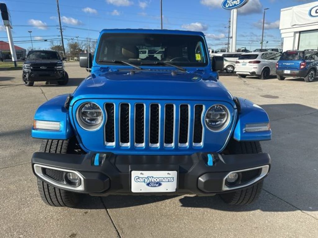 Used 2022 Jeep Wrangler Unlimited 4xe Sahara SUV