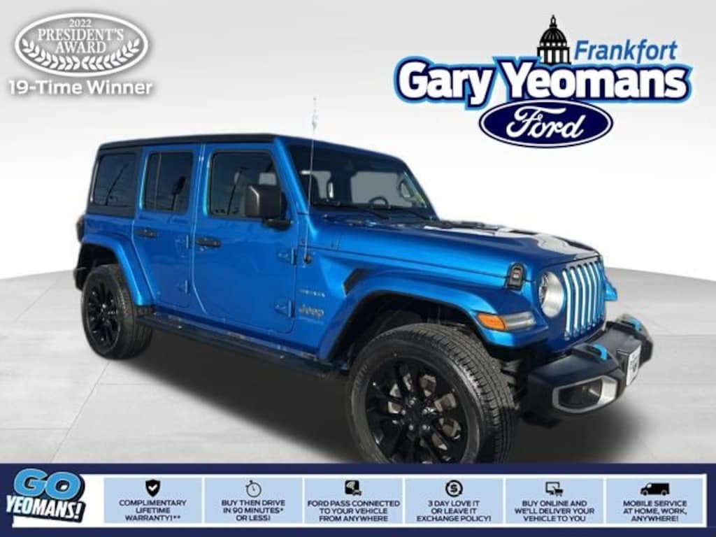 Used 2022 Jeep Wrangler Unlimited 4xe Sahara SUV
