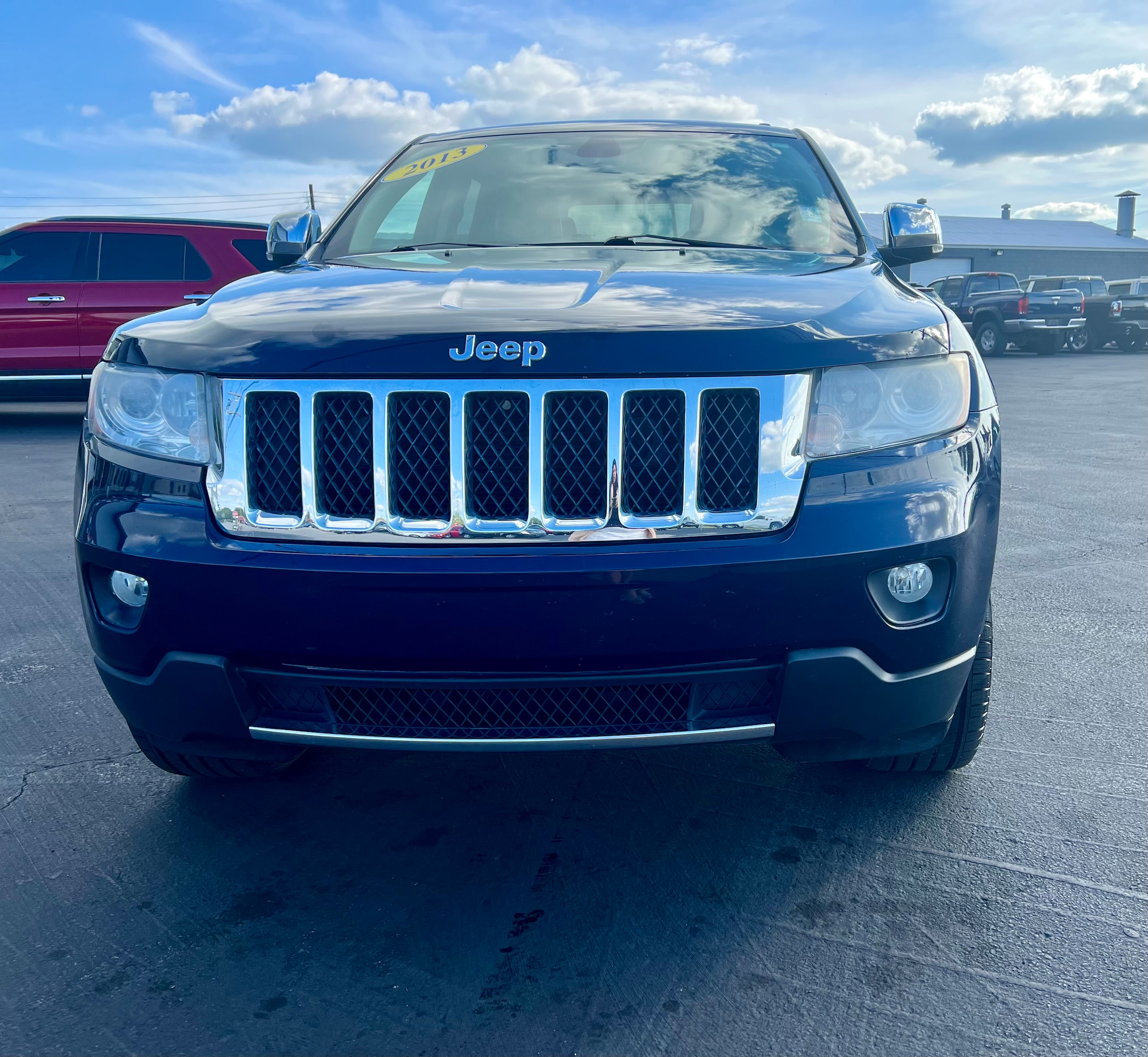 Used 2013 Jeep Grand Cherokee Overland with VIN 1C4RJFCT5DC644210 for sale in Frankfort, IN