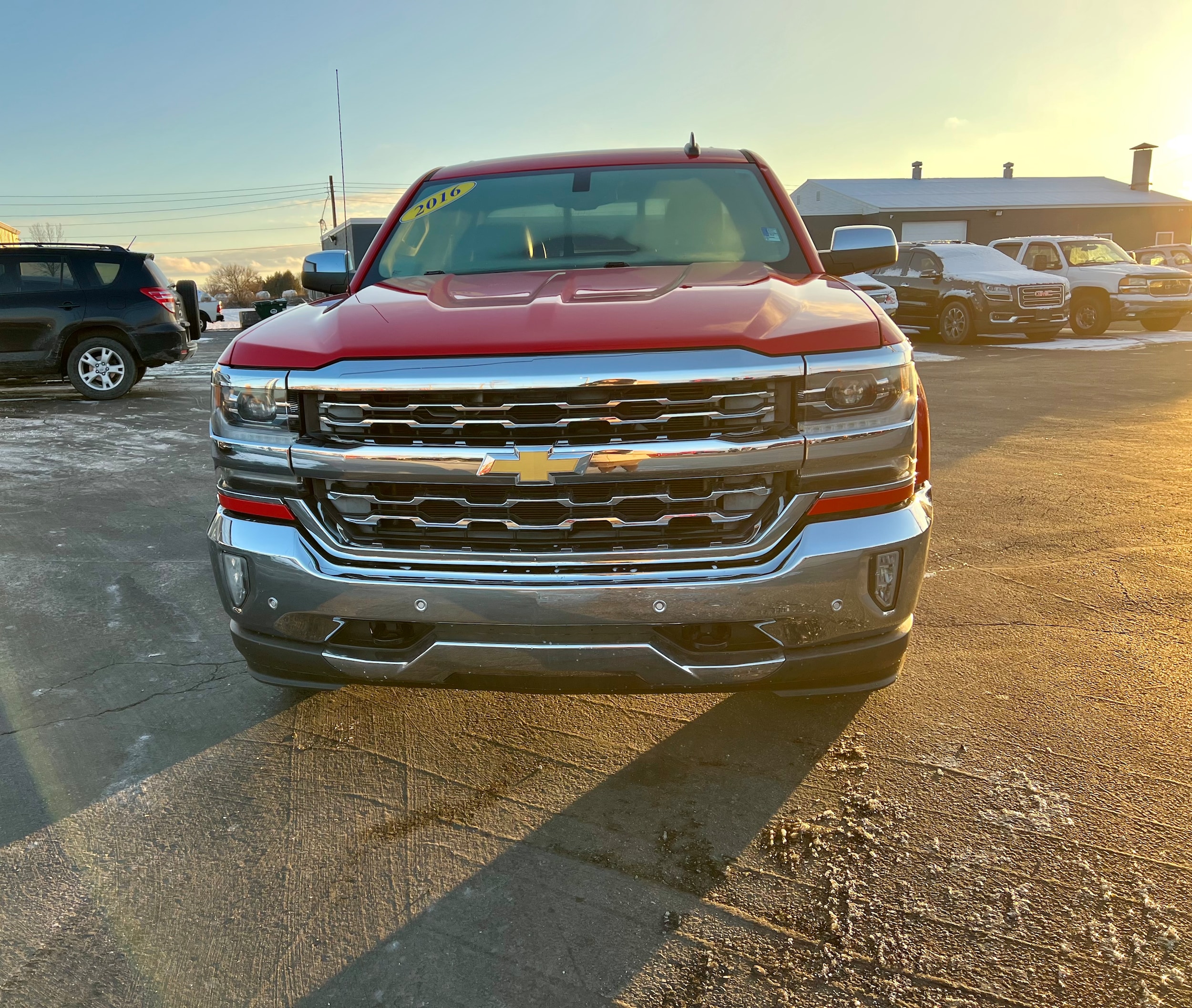 Used 2016 Chevrolet Silverado 1500 LTZ with VIN 1GCVKSECXGZ172590 for sale in Frankfort, IN