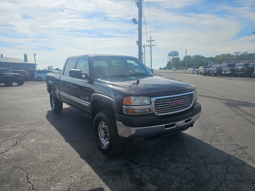 Used 2002 GMC Sierra 2500HD SLE Truck Crew Cab