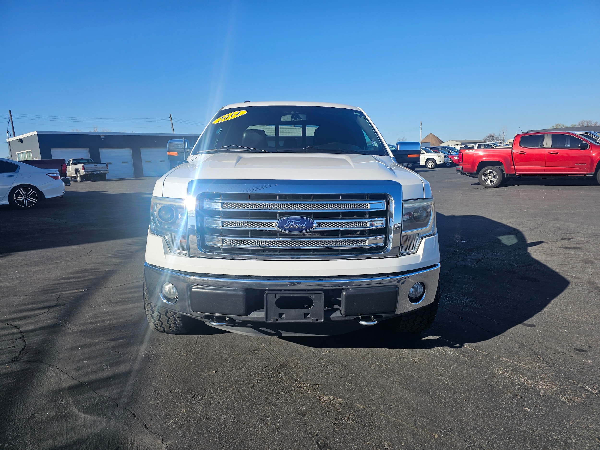 Used 2014 Ford F-150 Lariat with VIN 1FTFW1ET2EKE04401 for sale in Frankfort, IN