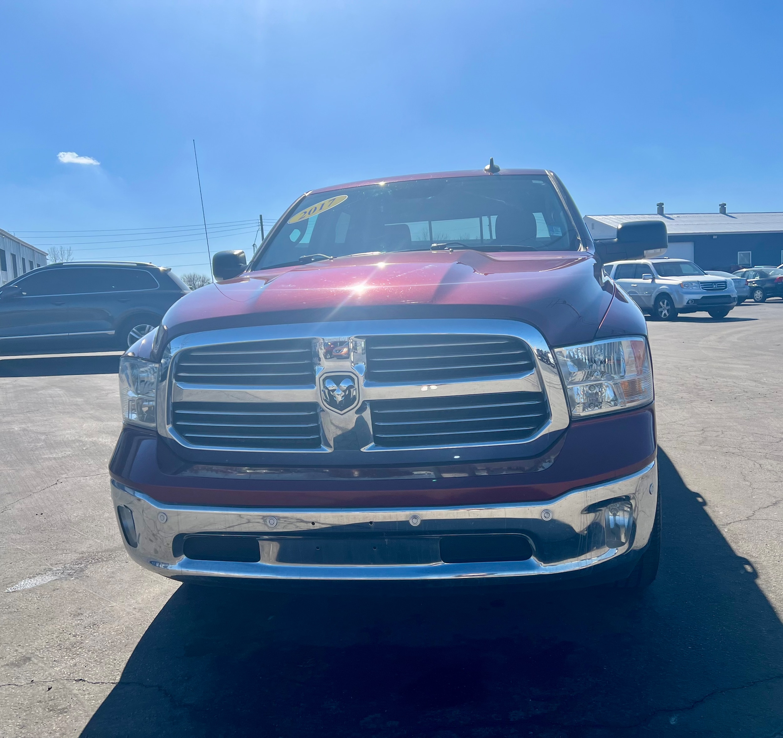 Used 2017 RAM Ram 1500 Pickup Big Horn with VIN 3C6RR7LT4HG544480 for sale in Frankfort, IN