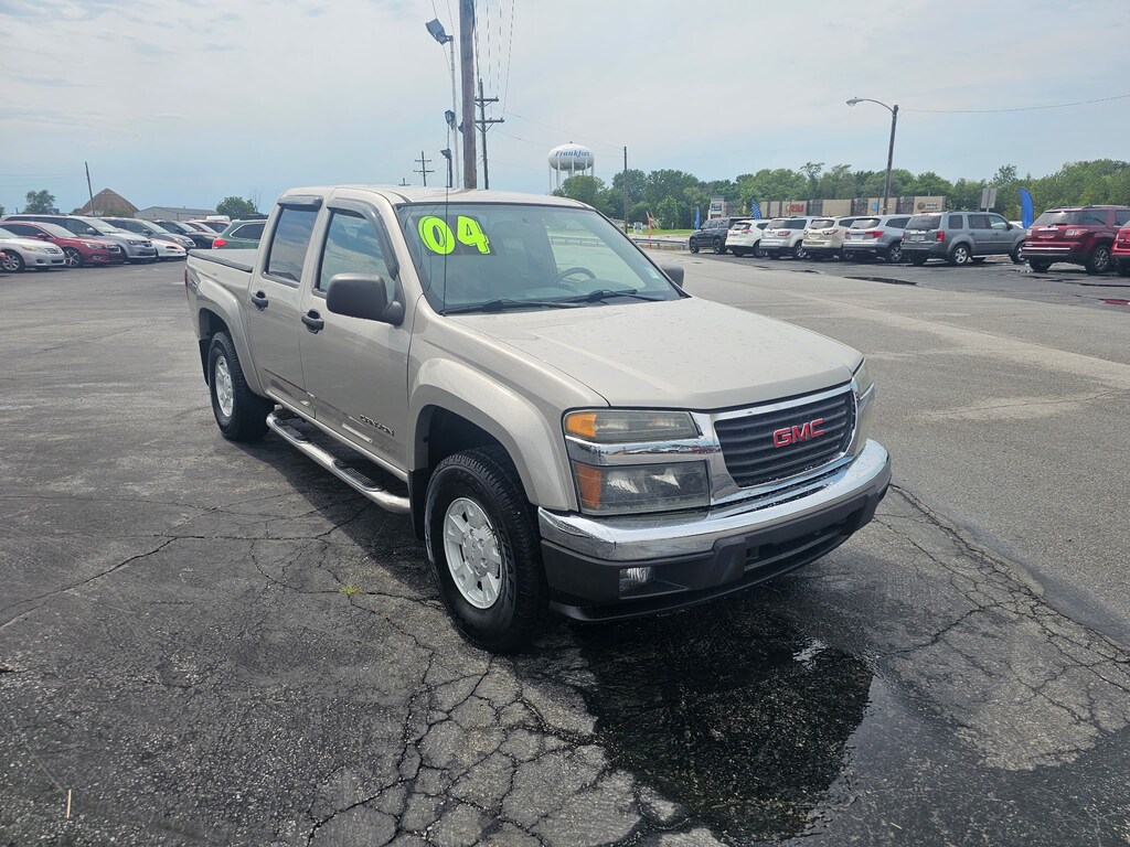 Used 2004 GMC Canyon SLE w/Z85 Heavy-Duty/1SB Truck Crew Cab