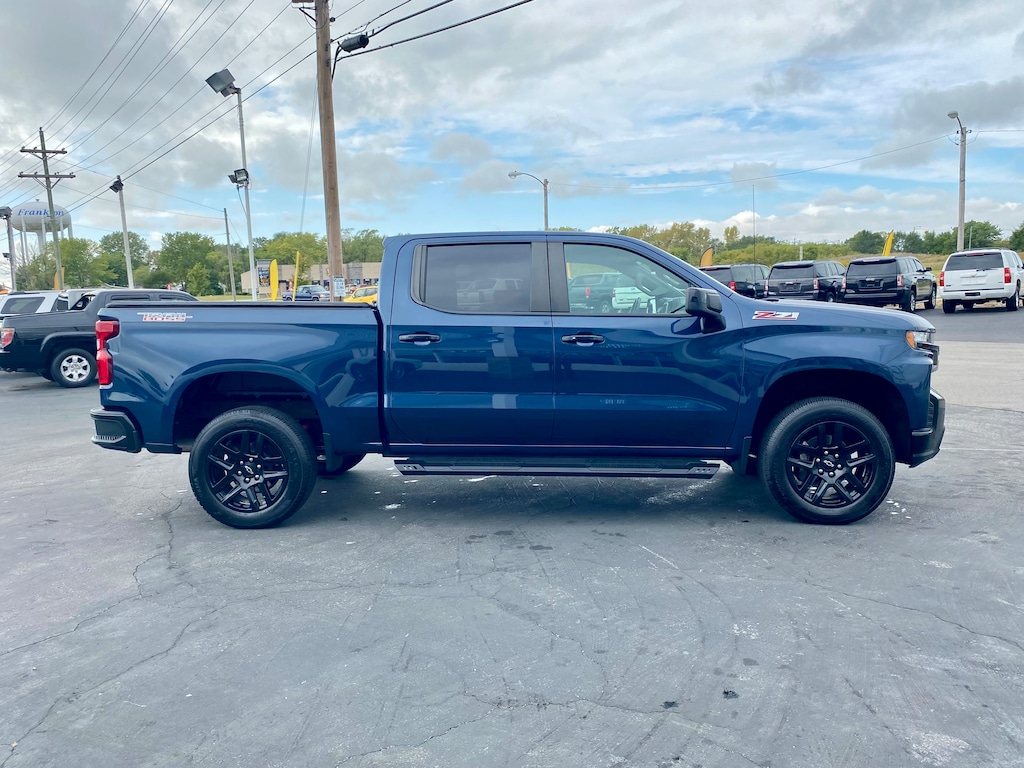 Used 2021 Chevrolet Silverado 1500 LT Trail Boss Truck Crew Cab