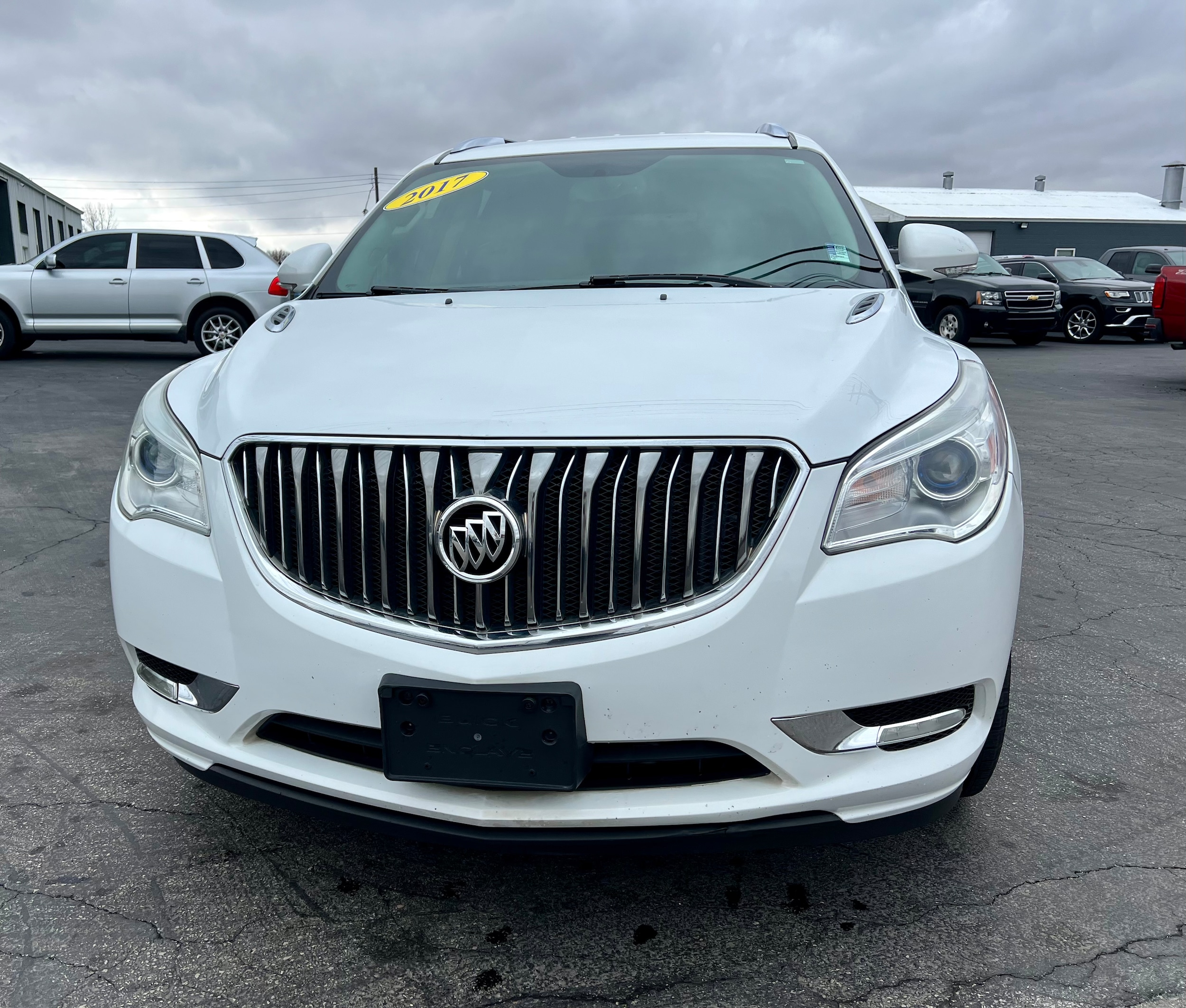 Used 2017 Buick Enclave Leather with VIN 5GAKRBKD4HJ136424 for sale in Frankfort, IN