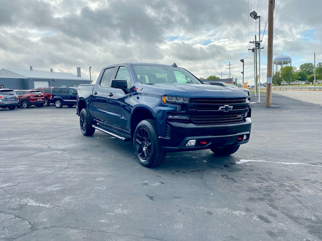 Used 2021 Chevrolet Silverado 1500 LT Trail Boss Truck Crew Cab