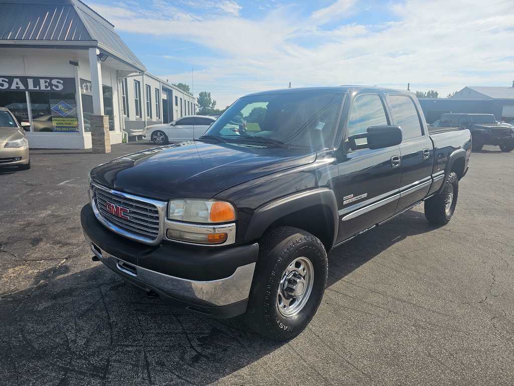 Used 2002 GMC Sierra 2500HD SLE Truck Crew Cab