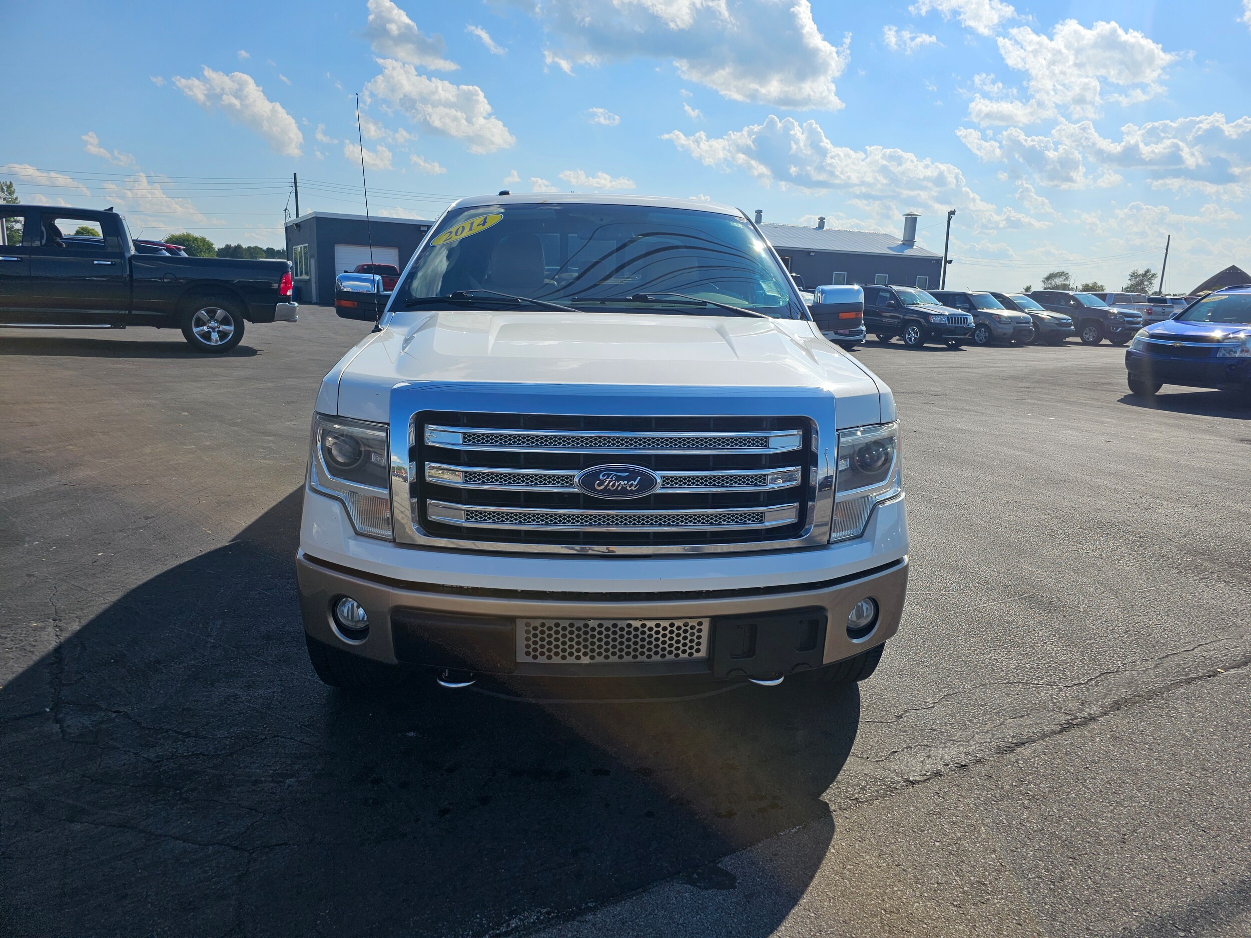 Used 2014 Ford F-150 Lariat with VIN 1FTFW1ET9EKD86480 for sale in Frankfort, IN