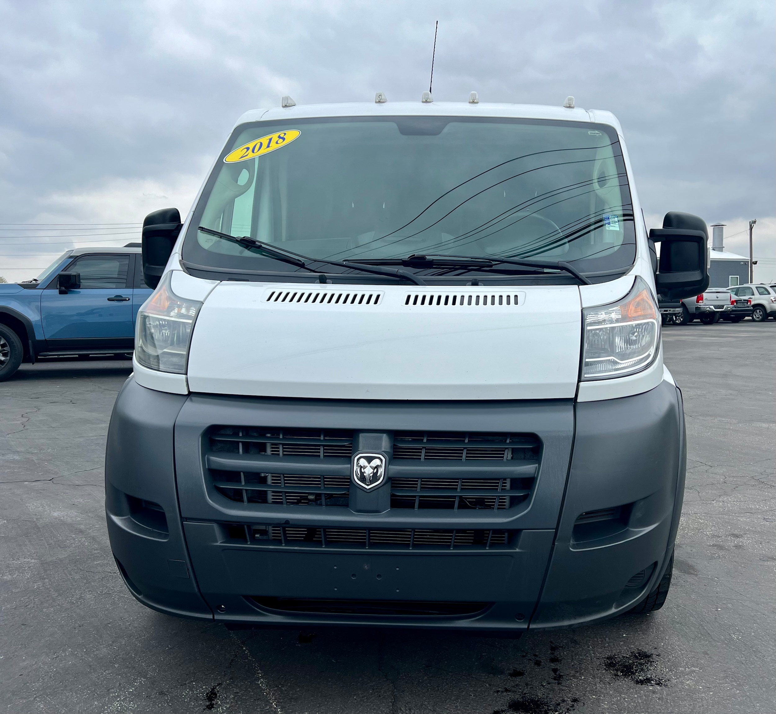 Used 2018 RAM ProMaster Cargo Van Base with VIN 3C6TRVAG5JE158250 for sale in Frankfort, IN