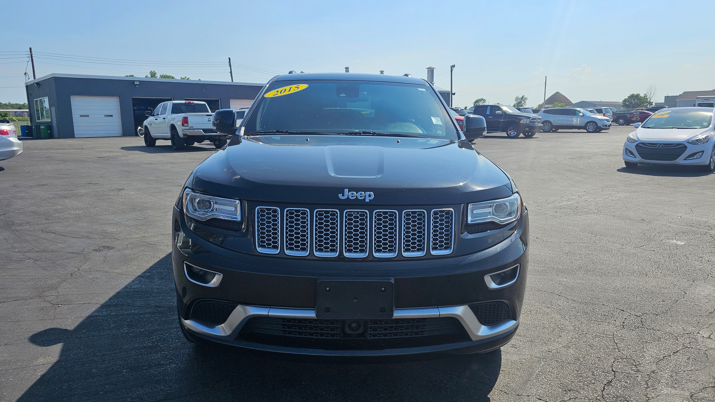 Used 2015 Jeep Grand Cherokee Summit with VIN 1C4RJFJG5FC613371 for sale in Frankfort, IN