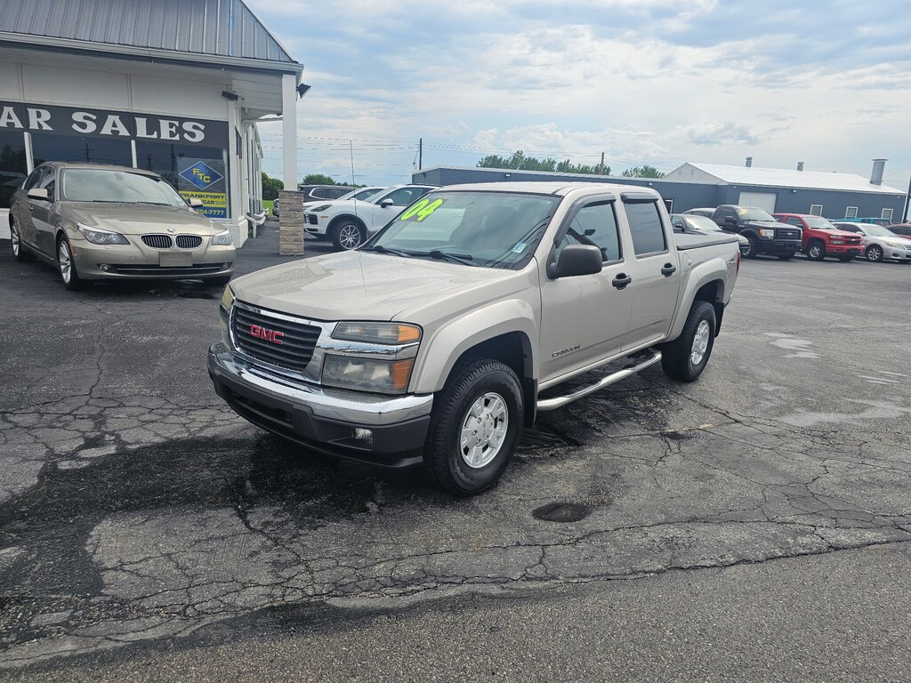 Used 2004 GMC Canyon SLE w/Z85 Heavy-Duty/1SB Truck Crew Cab