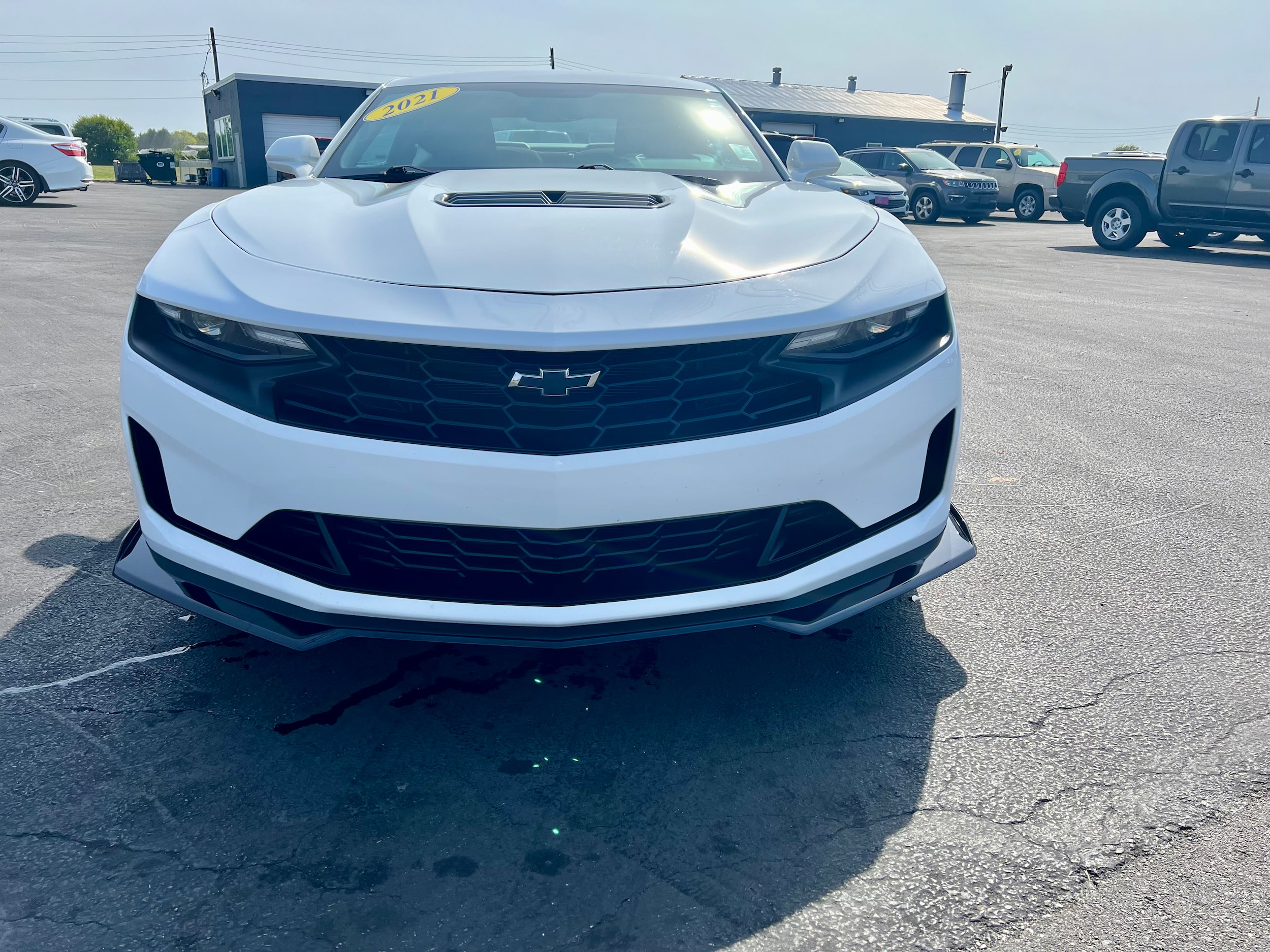 Used 2021 Chevrolet Camaro LT1 with VIN 1G1FE1R75M0114897 for sale in Frankfort, IN