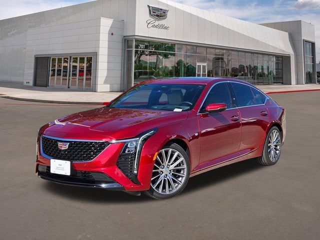 Radiant Red Tintcoat 2025 Cadillac CT5 Premium Luxury RWD Sedan Rear-Wheel Drive Automatic