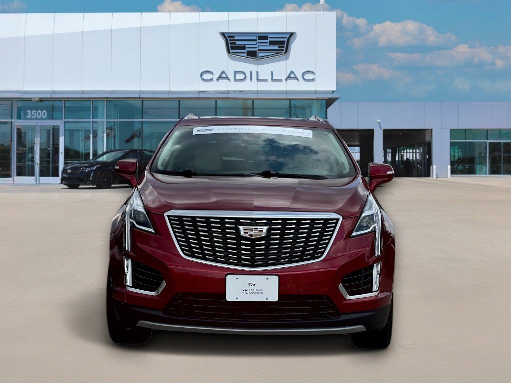 Certified 2021 Cadillac XT5 Premium Luxury with VIN 1GYKNCRS9MZ120942 for sale in Arlington, TX