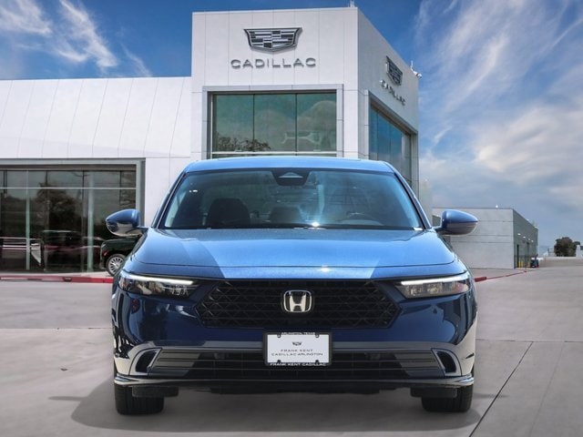 Used 2025 Honda Accord Hybrid EX-L with VIN 1HGCY2F64SA011322 for sale in Arlington, TX