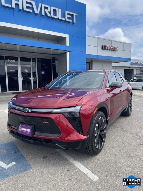 Used 2024 Chevrolet Blazer EV RS with VIN 3GNKDCRK4RS113904 for sale in Corsicana, TX