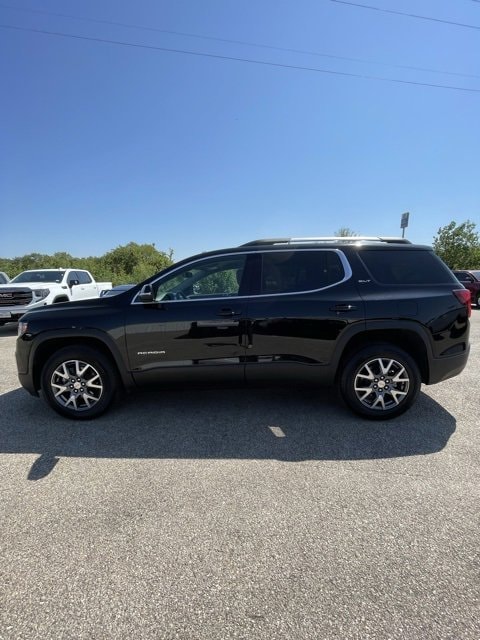 Used 2023 GMC Acadia SLT with VIN 1GKKNUL47PZ250748 for sale in Corsicana, TX