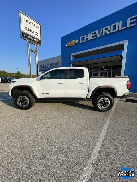 Used 2023 GMC Canyon AT4X with VIN 1GTP6EEK9P1267551 for sale in Corsicana, TX