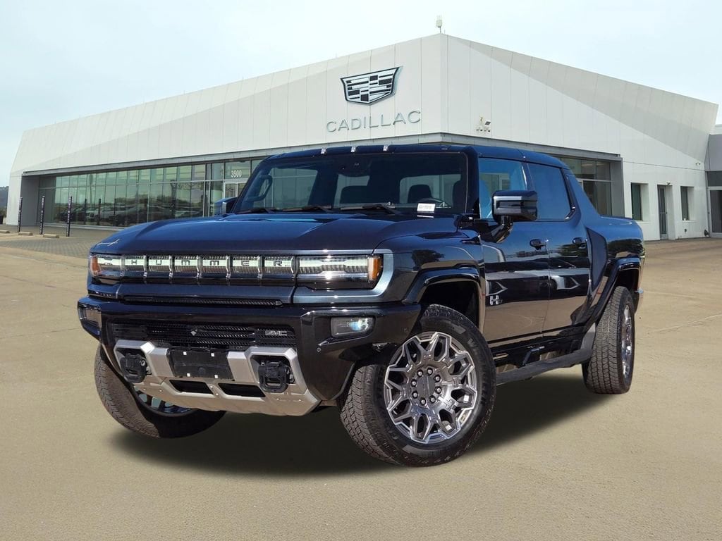 Gray (Graphite Blue Metallic) 2025 GMC Hummer EV Pickup 3X Crew Cab AWD Pickup Truck All-Wheel Drive Automatic