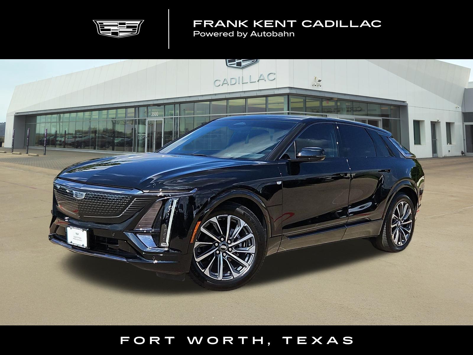 Certified 2024 Cadillac LYRIQ Sport 1 with VIN 1GYKPTRK7RZ101713 for sale in Fort Worth, TX