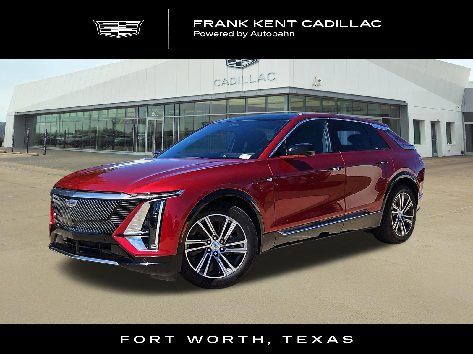 Certified 2024 Cadillac LYRIQ Luxury 2 with VIN 1GYKPRRLXRZ122177 for sale in Fort Worth, TX
