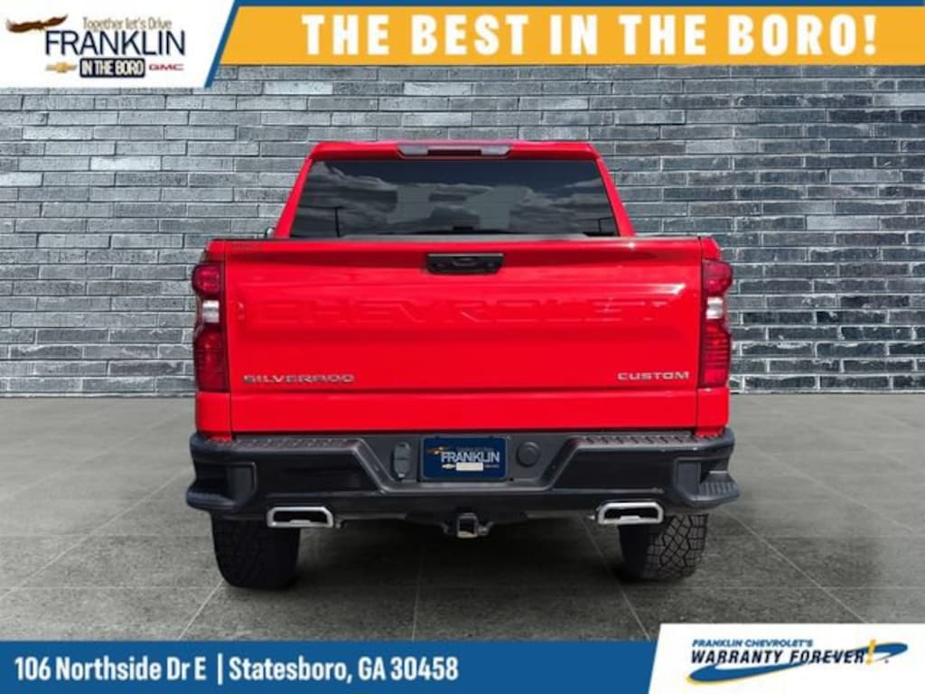 Used 2024 Chevrolet Silverado 1500 Custom Trail Boss Truck Crew Cab