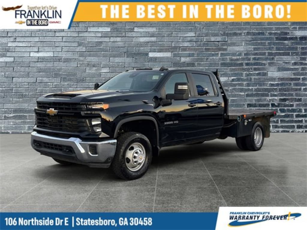 Used 2024 Chevrolet Silverado 3500 HD Chassis Cab Work Truck Truck Crew Cab