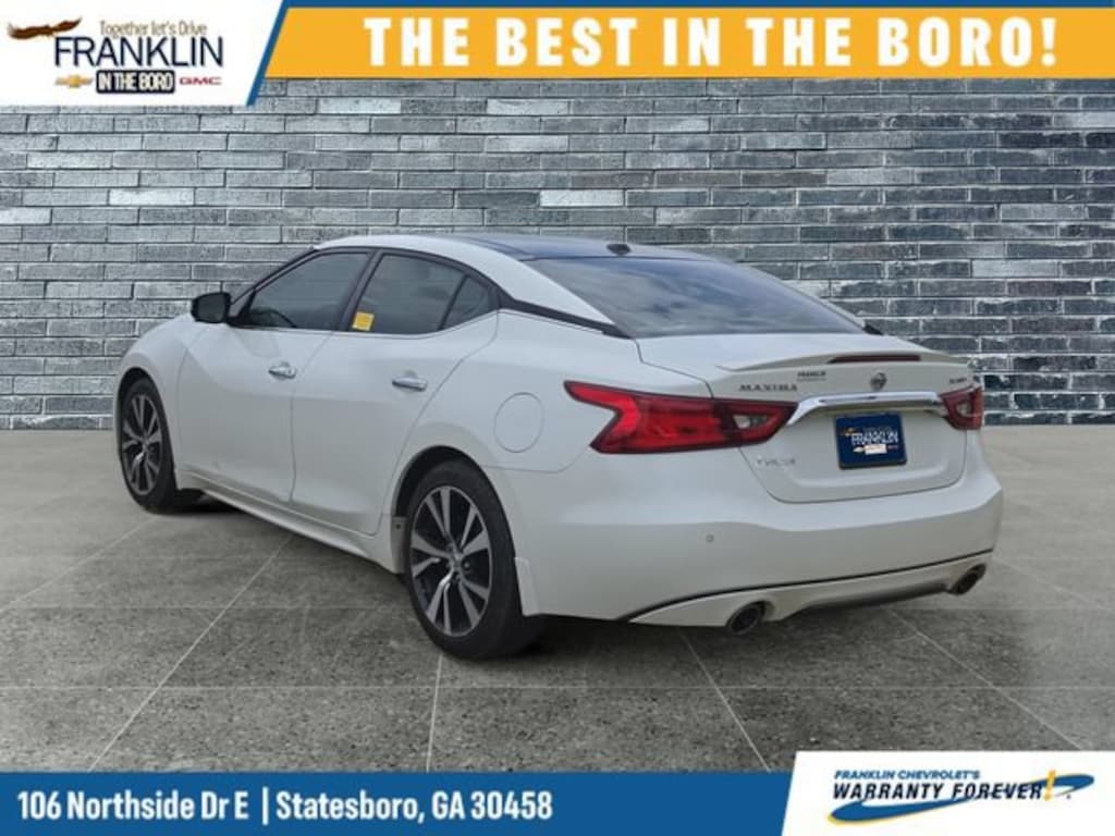 Used 2016 Nissan Maxima 3.5 Platinum Sedan