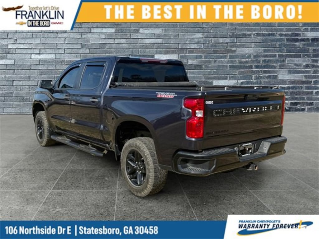 Used 2022 Chevrolet Silverado 1500 Custom Trail Boss Truck Crew Cab