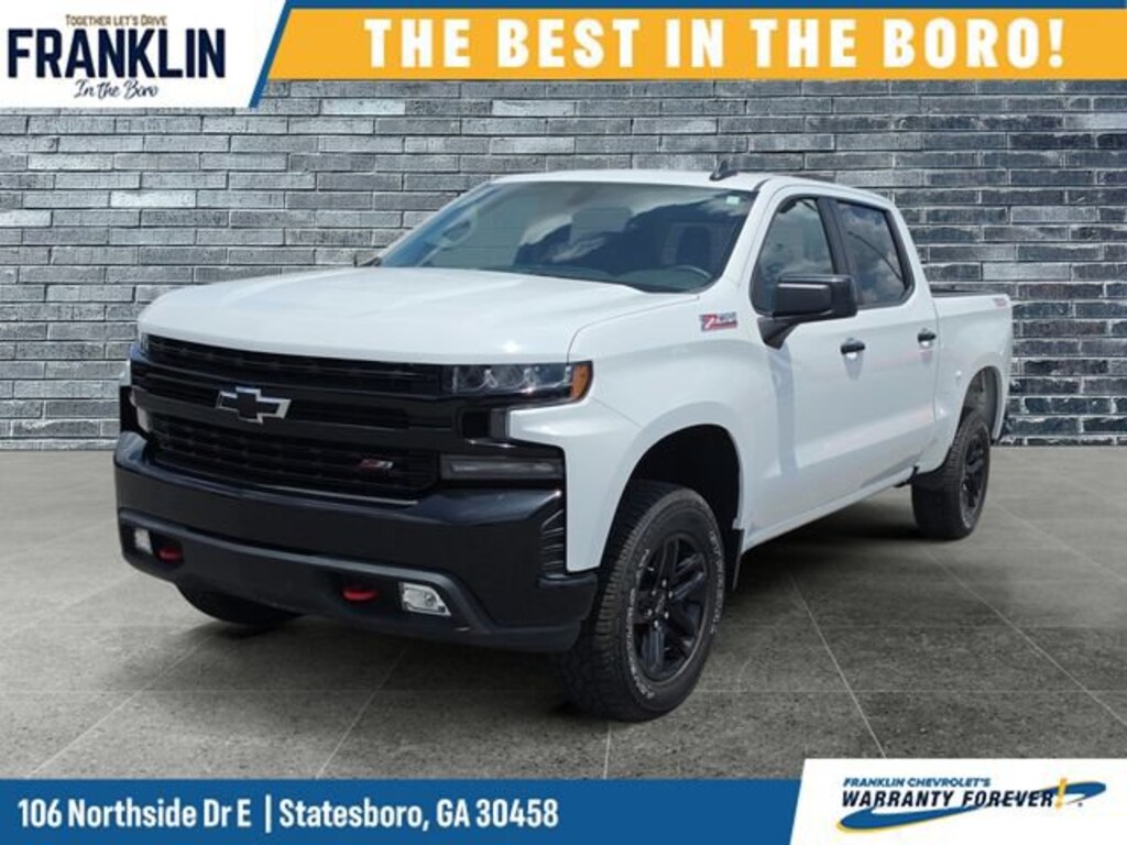 Used 2021 Chevrolet Silverado 1500 LT Trail Boss Truck Crew Cab