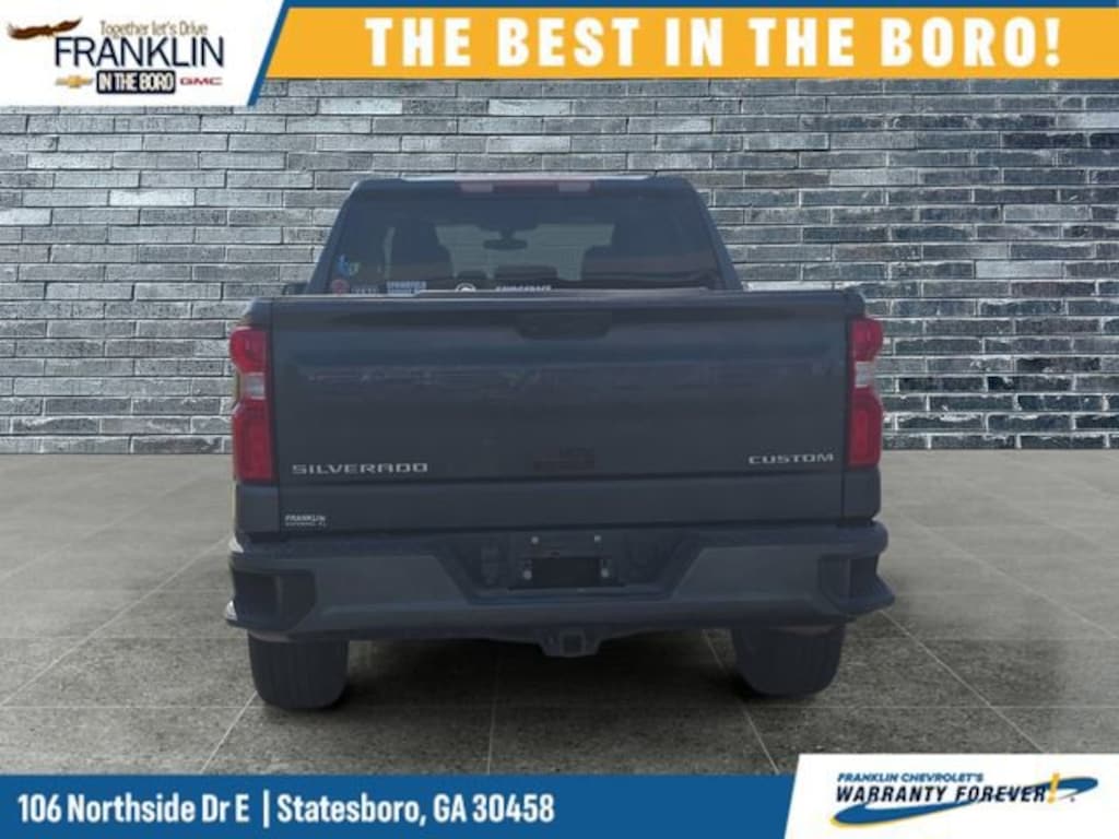 Used 2021 Chevrolet Silverado 1500 Custom Truck Crew Cab