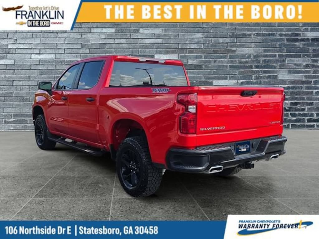 Used 2024 Chevrolet Silverado 1500 Custom Trail Boss Truck Crew Cab