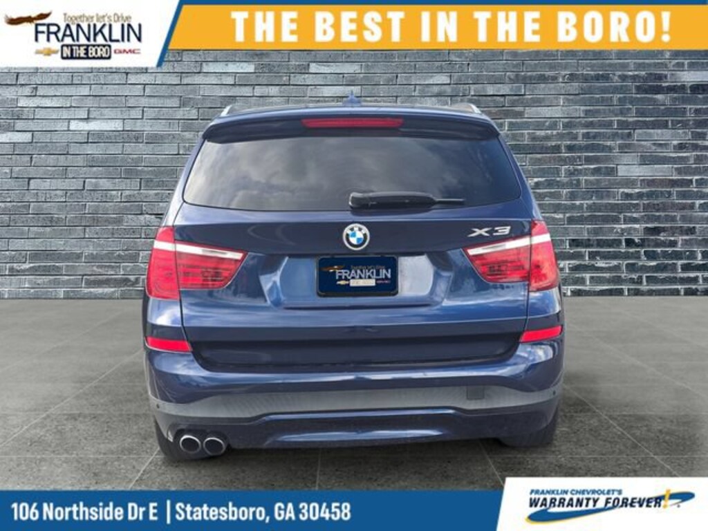 Used 2017 BMW X3 xDrive28i SUV
