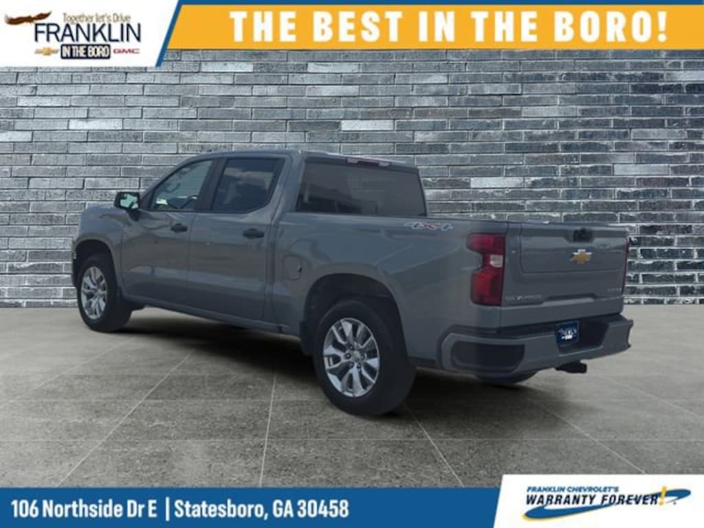 Used 2024 Chevrolet Silverado 1500 Custom Truck Crew Cab