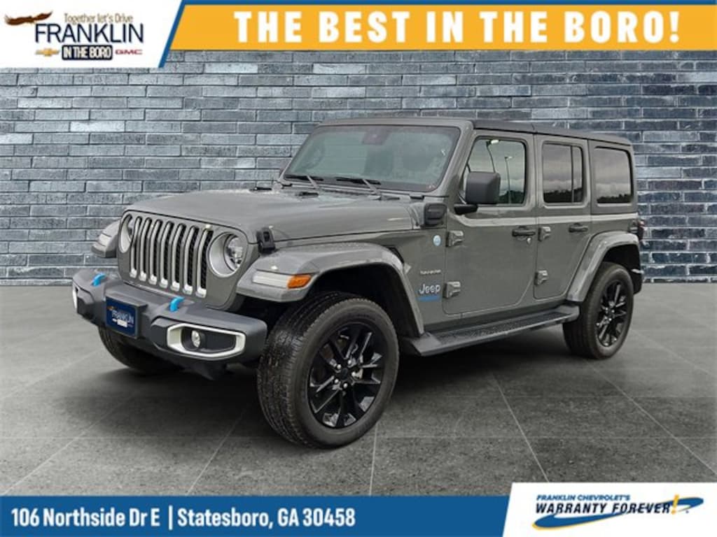 Used 2022 Jeep Wrangler 4xe Unlimited Sahara SUV