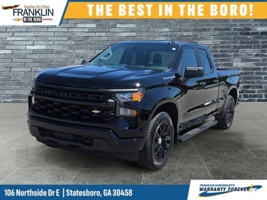 Used 2025 Chevrolet Silverado 1500 Custom Truck Double Cab