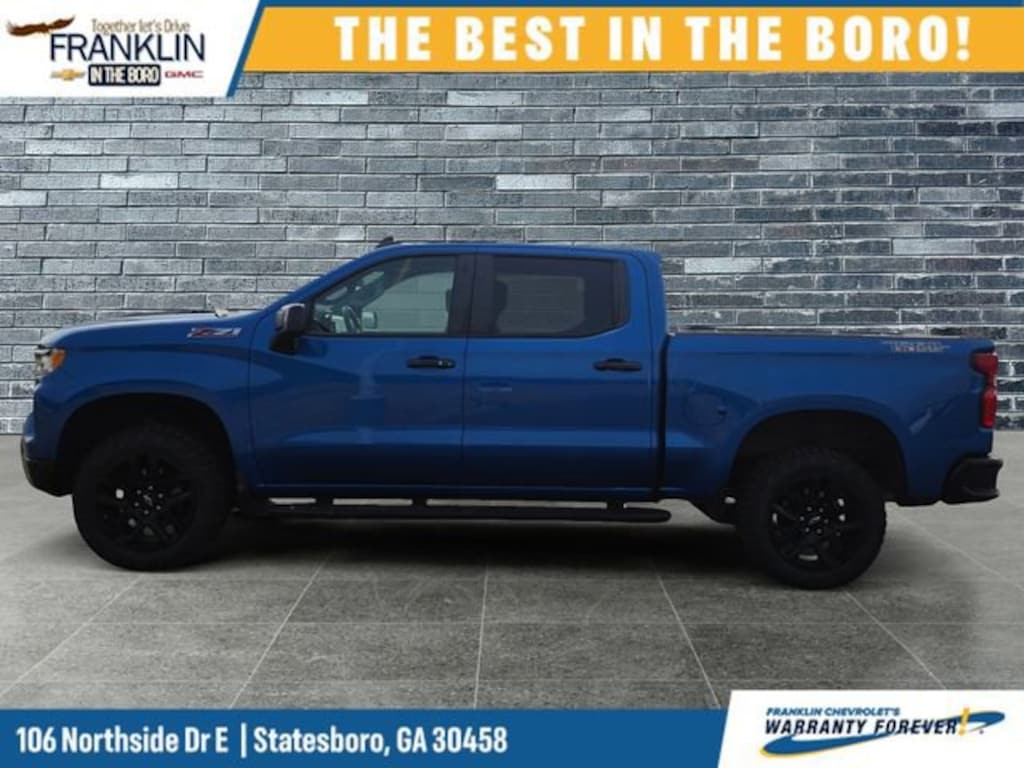 Used 2022 Chevrolet Silverado 1500 LT Trail Boss Truck Crew Cab