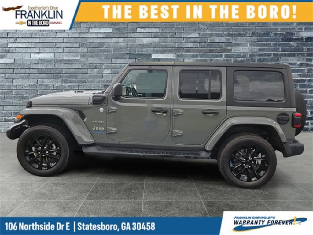 Used 2022 Jeep Wrangler 4xe Unlimited Sahara SUV