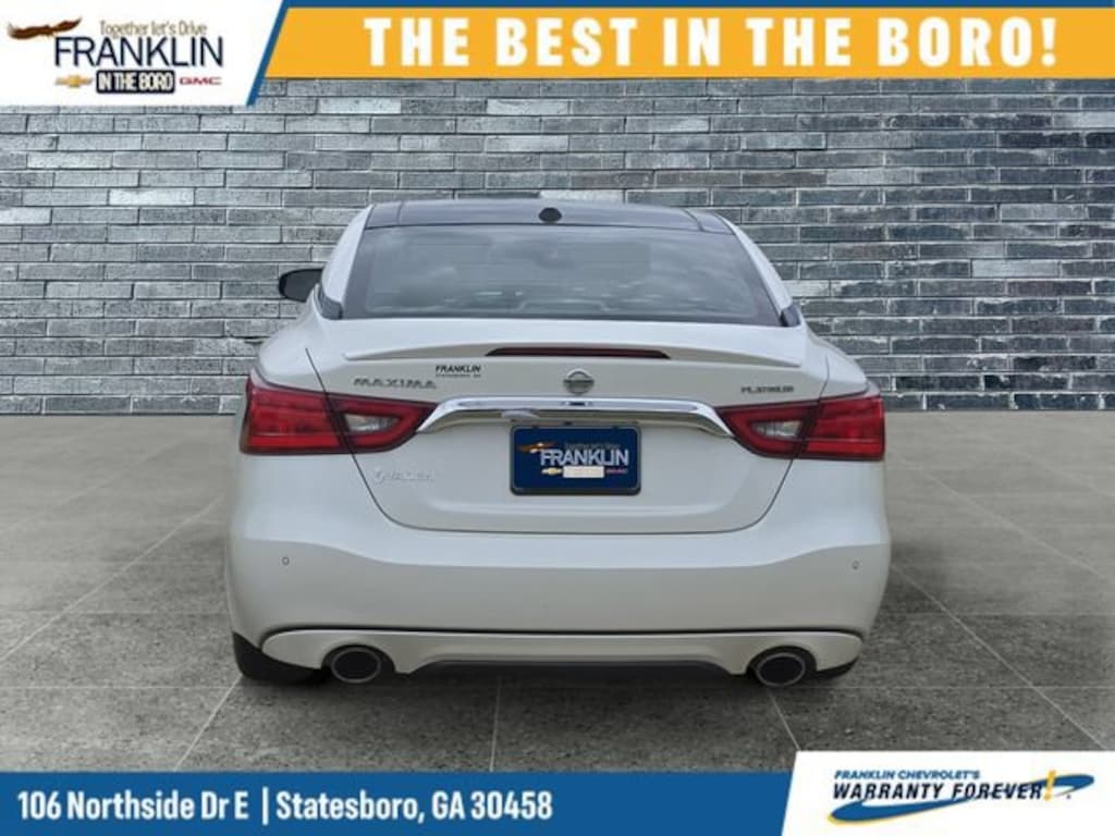 Used 2016 Nissan Maxima 3.5 Platinum Sedan