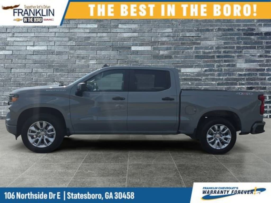 Used 2024 Chevrolet Silverado 1500 Custom Truck Crew Cab