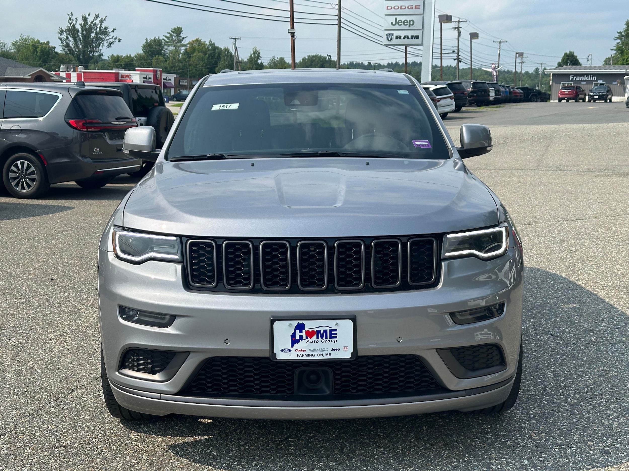 Used 2021 Jeep Grand Cherokee High Altitude with VIN 1C4RJFCG5MC551853 for sale in Farmington, ME