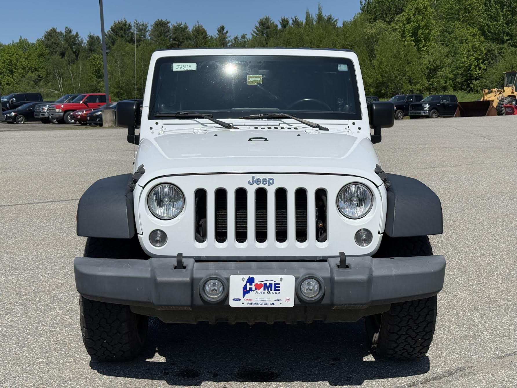 Used 2014 Jeep Wrangler Unlimited Sport with VIN 1C4BJWDG1EL288276 for sale in Farmington, ME