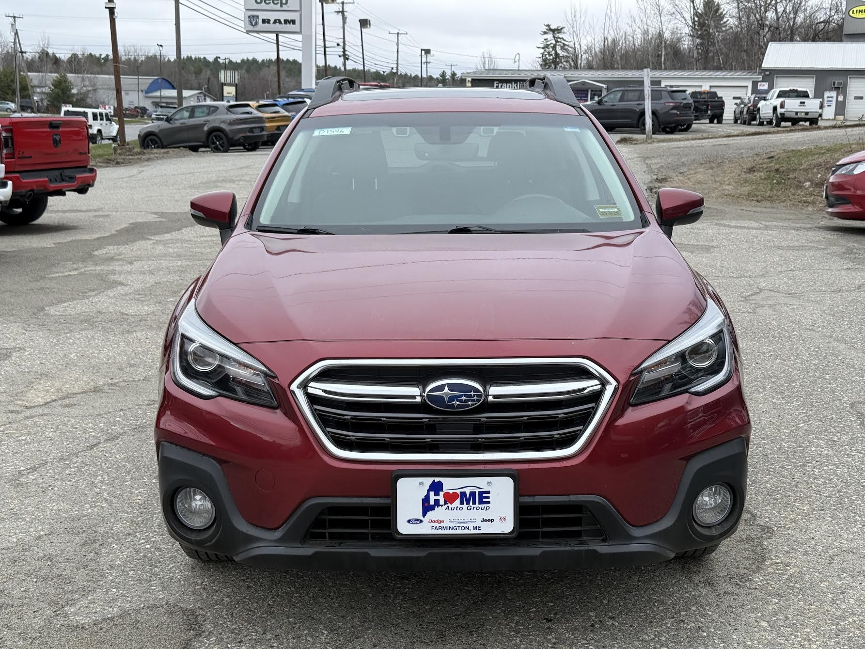 Used 2018 Subaru Outback Limited with VIN 4S4BSANC6J3384955 for sale in Farmington, ME