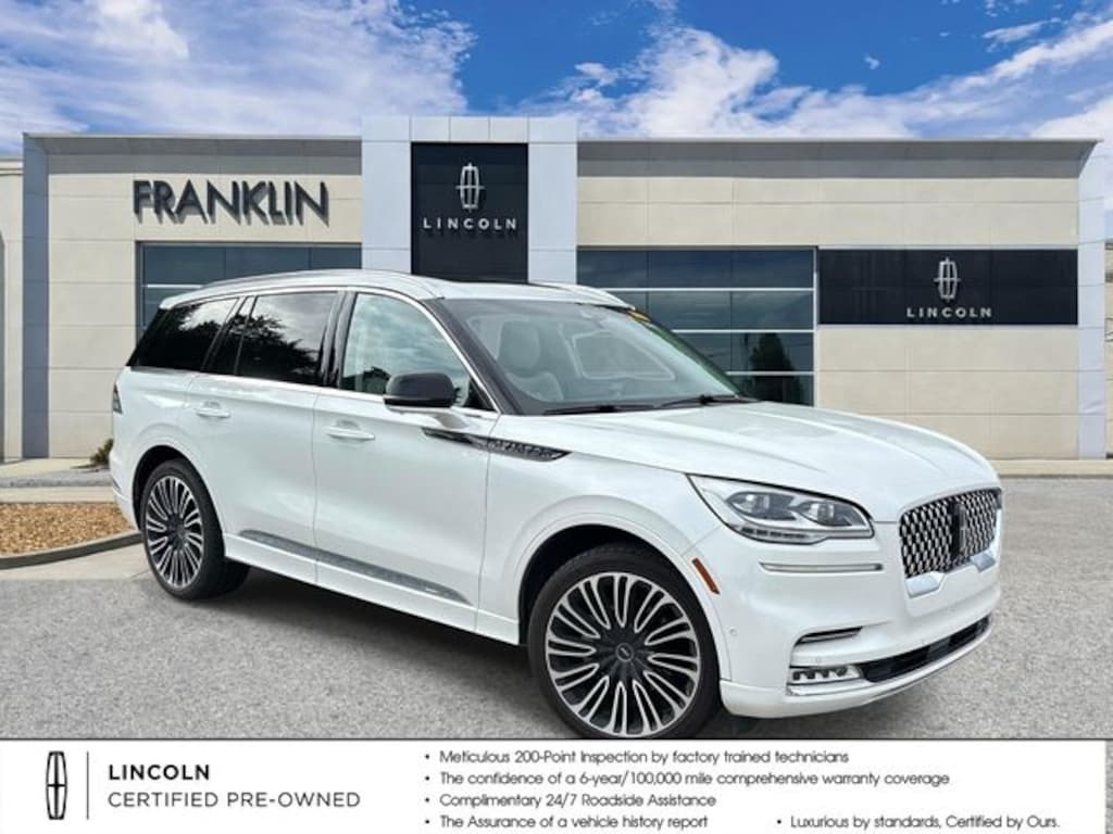 Certified 2024 Lincoln Aviator Black Label SUV