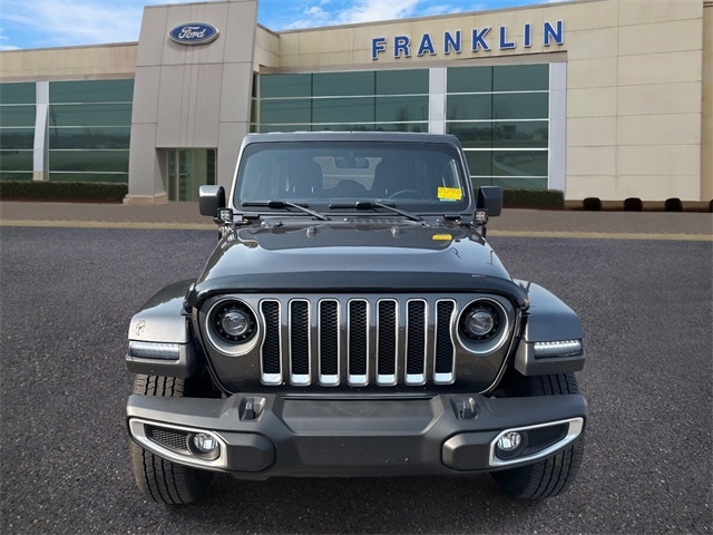 Certified 2021 Jeep Wrangler Unlimited Sahara with VIN 1C4HJXEN0MW718793 for sale in Franklin, TN